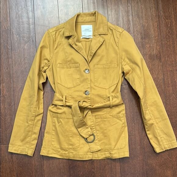 Urban Outfitters Belted Button-Front Safari Jacket, Size Small - Picture 4 of 15